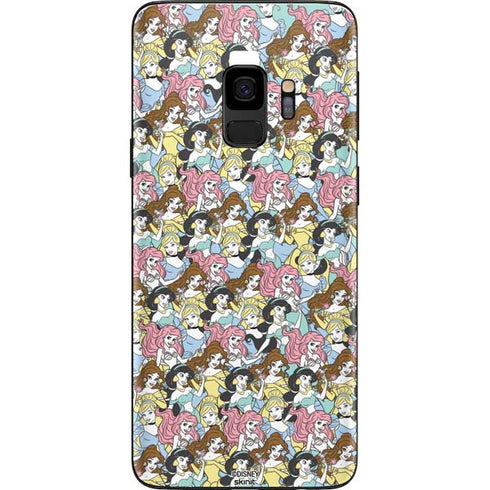 Disney Princess Disney Princesses Pattern Galaxy S9 Skin